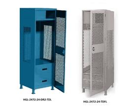 All Welded Heavy Duty Gear Lockers-HGL247224DR2