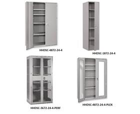 Extra Heavy Duty Storage Cabinets - 1,500 Lb. Capacity Per Shelf