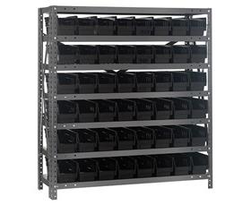 Shelf Bin Units -- Complete Packages-H1239101BK