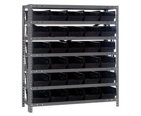 Shelf Bin Units -- Complete Packages-H1239102BK