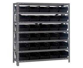 Shelf Bin Units -- Complete Packages-H1839104BK