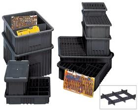 Conductive Dividable Grid Containers