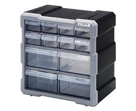 Plastic Drawer Cabinets-HPDC12BK
