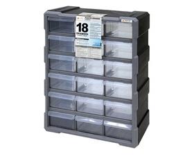 Plastic Drawer Cabinets-HPDC18BK