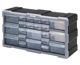 Plastic Drawer Cabinets-HPDC22BK