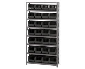 Giant Open Hopper Bin Storage System-HQSBU239BK