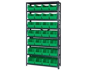 Giant Open Hopper Bin Storage System-HQSBU240G