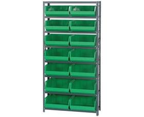 Giant Open Hopper Bin Storage System-HQSBU250G