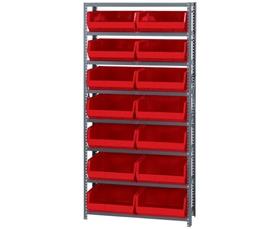 Giant Open Hopper Bin Storage System-HQSBU250R