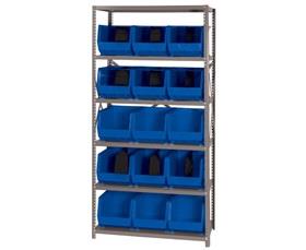 Giant Open Hopper Bin Storage System-HQSBU260B