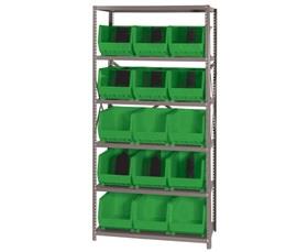Giant Open Hopper Bin Storage System-HQSBU260G