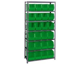 Giant Open Hopper Bin Storage System-HQSBU265G