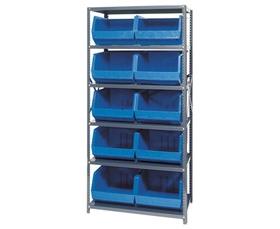 Giant Open Hopper Bin Storage System-HQSBU270B