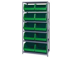 Giant Open Hopper Bin Storage System-HQSBU270G