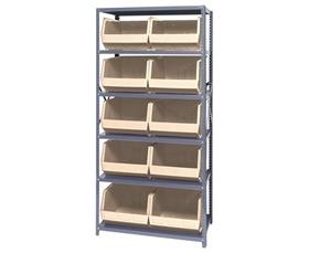 Giant Open Hopper Bin Storage System-HQSBU270I