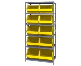 Giant Open Hopper Bin Storage System-HQSBU270Y