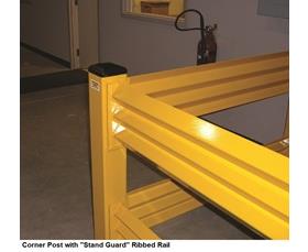 "Stand Guard" Ribbed Rail-H4RPE42DBL