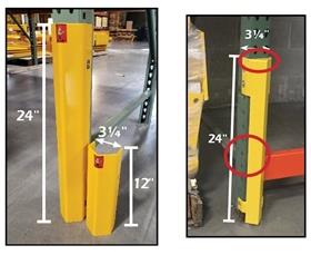 Side Mounted Post Protectors-HPP24BONBW