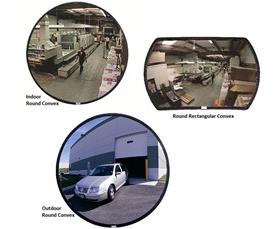 Convex Wide Angle Safety & Security Mirrors-H1PLX36