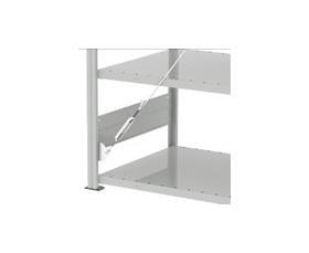 Space Plus USA Steel Shelving Individual Shelf Panel