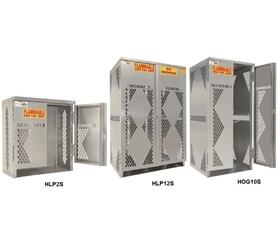 Solid-Aluminum LP/OG Cylinder Cabinets-HOG10S