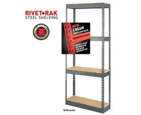 Rivet-Rak™ Steel Shelving - Bulkmaster-H8436484T