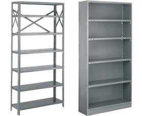Klip-It™ Industrial Steel Shelving - Light Duty-HCSK853036520