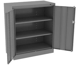 Tennsco Standard Counter & Desk High Cabinets-H1442MGY
