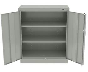 Tennsco Standard Counter & Desk High Cabinets-H4218LGY