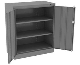Tennsco Standard Counter & Desk High Cabinets-H4218MGY