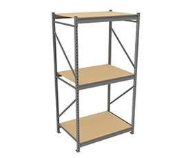 Tennsco Bulk Storage Racks-HBU483696PS