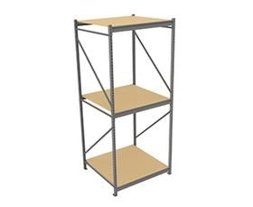 Tennsco Bulk Storage Racks-HBU4848120PS