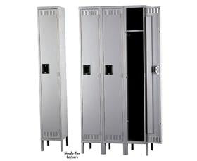 Tennsco Durable Steel Lockers - Single Tier