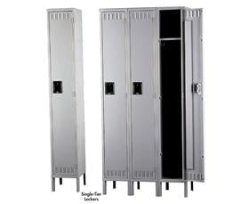 Tennsco Durable Steel Lockers - Single Tier-HSTS1218721MGY