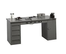 Electronic Workbenches With Modular Cabinets-HEMB23072S