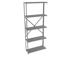 Tennsco Q-Line Industrial Shelving-HQO53618AB