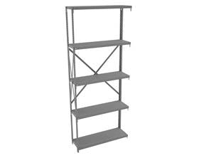 Tennsco Q-Line Industrial Shelving-HQOH53612AB