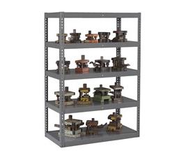Tennsco High-Capacity Rivet Shelving