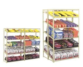 Tennsco Sloping Shelf Units