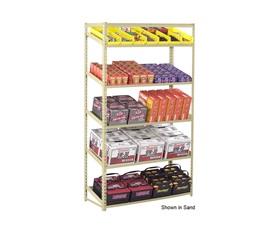 Tennsco Sloping Shelf Units-HZT74818S5MGY