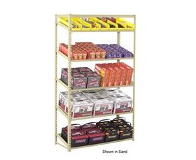 Tennsco Sloping Shelf Units-HZT74824S5MGY