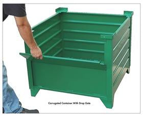 Corrugated Bulk Steel Containers - H51011DG48