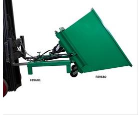 Powered Self-Dumping System Forklift Attachment-F89681