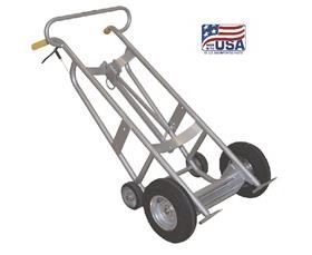 Aluminum Drum Truck With Hand Brake-H240120
