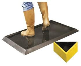 Sanitizing Footbath Mat-222.12X24X32BK