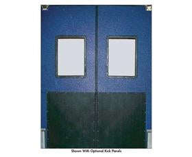 Ruff Tuff II Doors - Single & Double Sets-HRT2D3684TDBRED