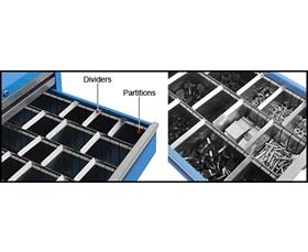 21" And 28" Depth Drawer Cabinets Drawer Partitions And Dividers-HPW26-5RL