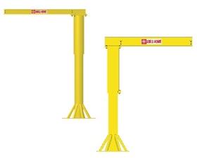 Foundationless Light Duty Floor Jib Crane-H4L0045