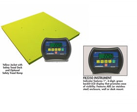 Yellow Jacket Mild Steel Floor Scale-H93791