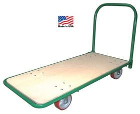 Tubular Steel Frame Hardwood Platform Truck-HV25-Q-3060-RT-411